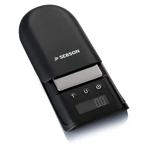 Taschenwaage SEBSON Feinwaage 0,1g präzise bis 750g digital