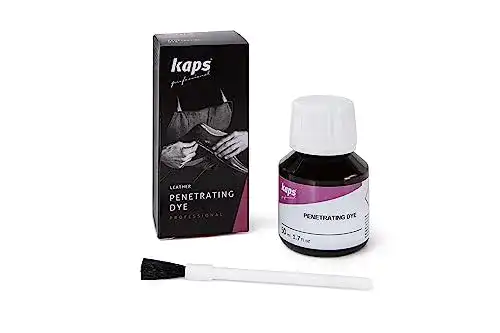 Lederfarbe schwarz Kaps Penetrating Dye, Tief Einziehende Lederfarbe