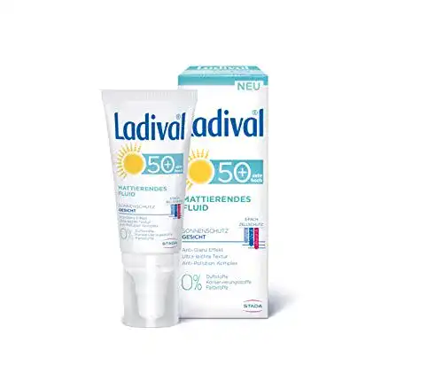 Ladival-Sonnencreme Ladival Mattierendes Fluid LSF 50+, 50 ml