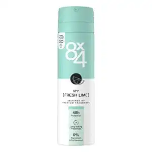 8×4-Deo 8×4 N°7 Fresh Lime Deospray 150 ml, frisch-fruchtig