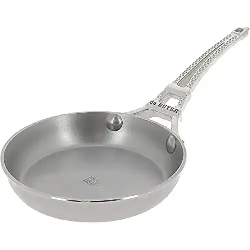 de-Buyer-Pfanne DE BUYER Bratpfanne, Edelstahl, Silber, 12 cm