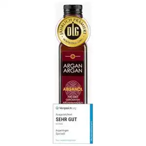 Arganöl ARGANARGAN Bio- geröstet 250ml, kaltgepresst