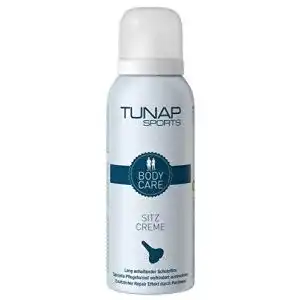 Gesäßcreme TUNAP SPORTS Sitzcreme mit Panthenol, 150 ml