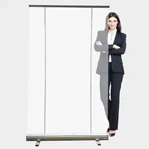 Spuckschutz-Roll-up WCB Rollup Care 120 x 200 cm – mobil