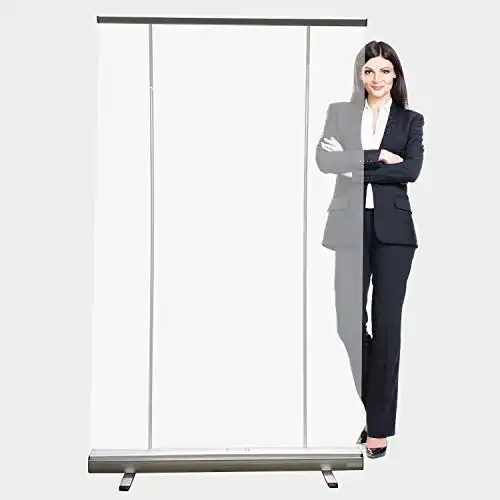 Spuckschutz-Roll-up WCB Rollup Care 120 x 200 cm – mobil