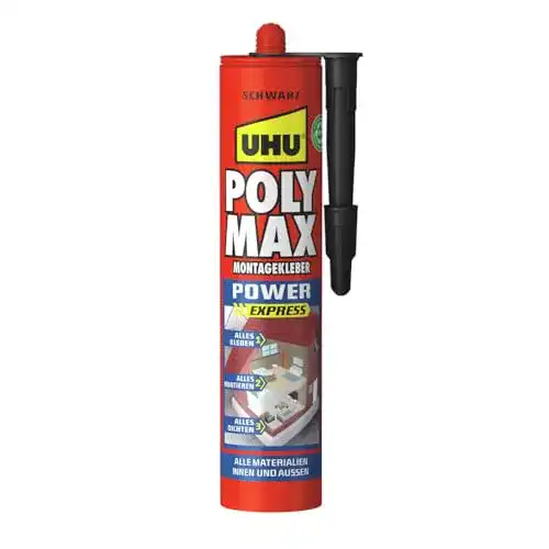 Gummikleber UHU POLY MAX Montagekleber POWER, 425 g