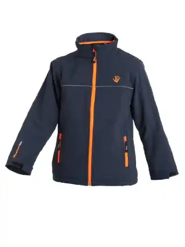 Outdoor-Jacken Ultrakidz Kinder Softshelljacke Lollipop, Navy