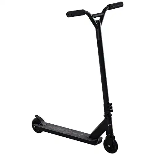 Homcom-Tretroller HOMCOM Pro Stunt, 100mm PU-Rädern, Alu