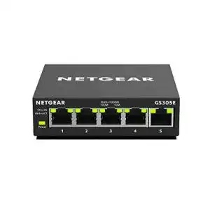 Netgear-Switch Netgear GS305E Managed Switch 5 Port Gigabit