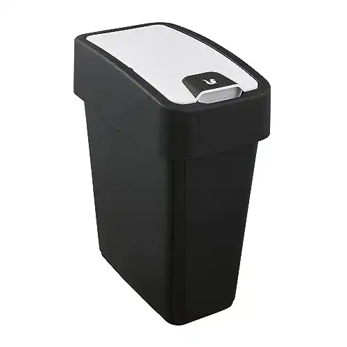 Geruchsdichter Mülleimer keeeper Premium mit Flip-Deckel