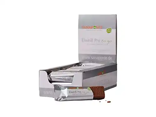 Vegane Proteinriegel SANAPONTE Eiweiß Pro”to go” Riegel