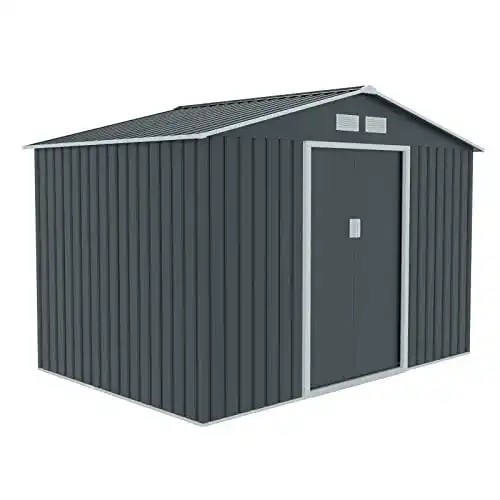 Geräteschuppen HATTORO S200 XXL Metall 277x191x192cm