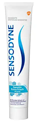 Sensodyne-Zahnpasta SENSODYNE Fluorid + Extra Frisch, 75 ml