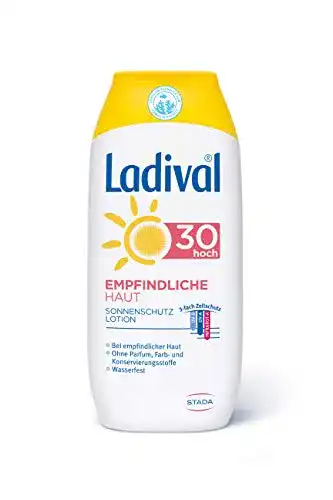 Ladival-Sonnencreme Ladival , Empfindliche Haut Lotion LSF 30