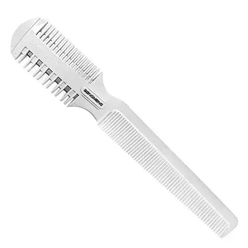 Effiliermesser BANGMENG Haarschneidekamm, doppelseitig