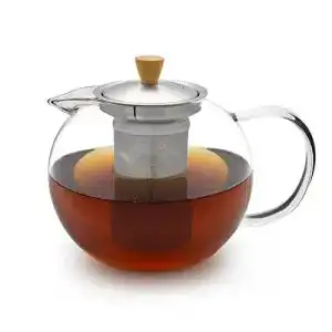 Teekanne Glas GLASWERK (1,3L) Teekocher mit Teesieb