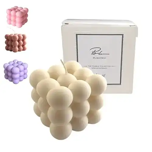 Bubble-Kerze Bloomheim Bubble Candle Duftkerze, Sojawachs