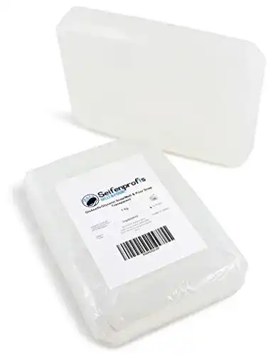 Rohseife Seifenprofis Glycerinseife Seifenbasis Transparent/Weiß