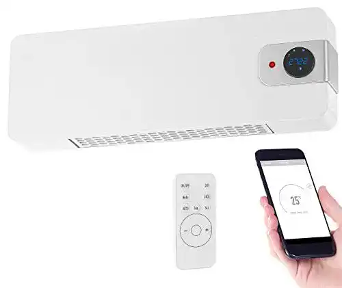 Keramik-Wandheizlüfter Sichler Haushaltsgeräte WLAN Heizlüfter