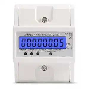 Stromzähler MIRTHBUY Digitaler LCD 3-Phasen-4-Draht Dreh