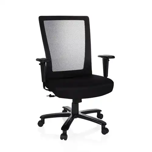 Bürostuhl-Netzrücken hjh OFFICE 738010 Bürostuhl XXL Extender