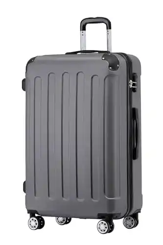 Koffer (65 cm) BEIBYE Hartschalen-Koffer Trolley Rollkoffer