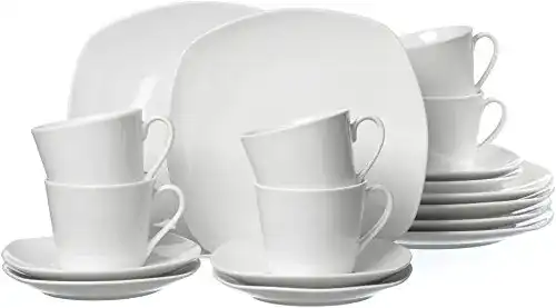 Kaffeeservice Ritzenhoff & Breker Primo, 18-teilig, Porzellan