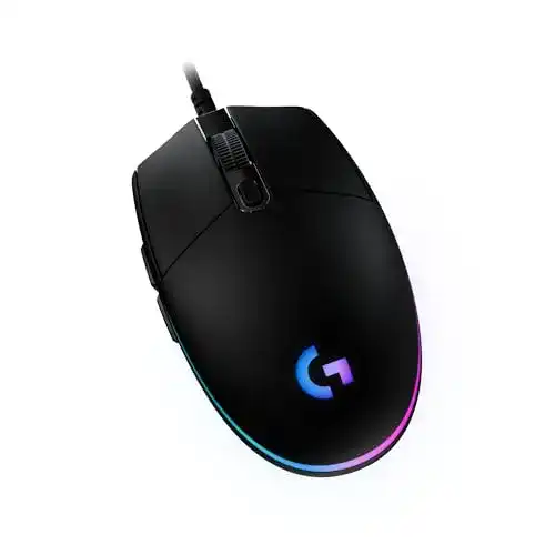 Logitech-Maus Logitech G 203 Gaming-Maus, LIGHTSYNC RGB