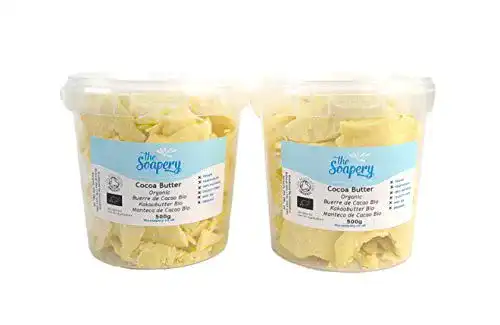 Kakaobutter TheSoapery 1kg – Bio Roh, unraffiniert, rein