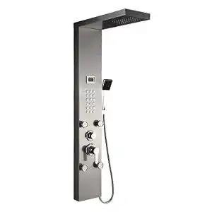 Duschpaneel Auralum Edelstahl 3 Funktionen Duschsäule
