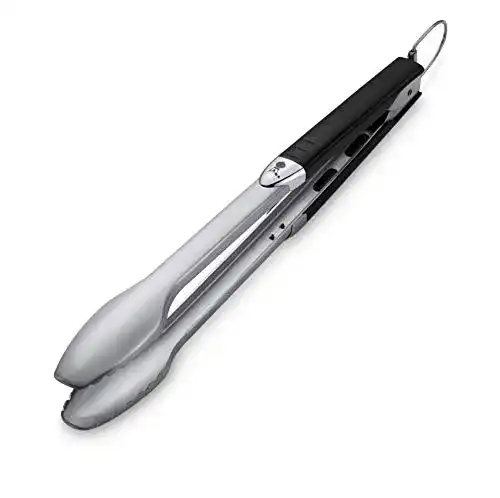 Küchenzange Weber 6610 Premium Grillzange Edelstahl, 43 cm