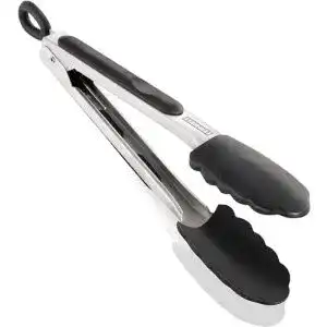 Grillzange Leifheit Küchen-, 23 cm mit Klick-Verschluss, Kochzange