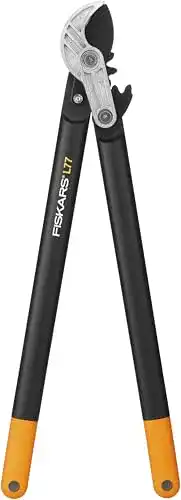 Fiskars-Astschere Fiskars PowerGear Amboss-Getriebeastschere L77