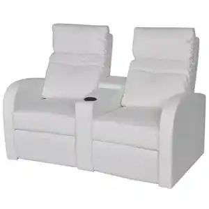Relaxsofa vidaXL Cinema, Kunstleder 2-Sitzer