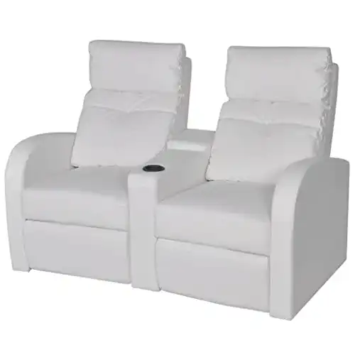 Relaxsofa vidaXL Cinema, Kunstleder 2-Sitzer