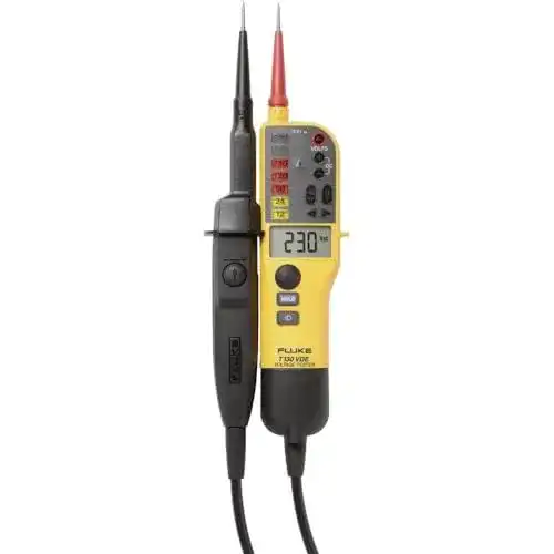 Zweipoliger Spannungsprüfer Fluke T130 mit LCD-Anzeige