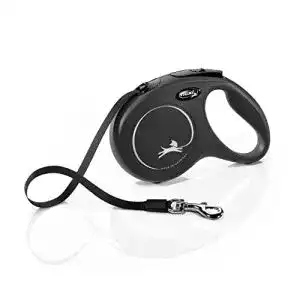 Flexi-Leine flexi New Classic M Gurt 5 m schwarz