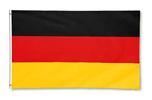 Deutschlandfahne Star Cluster 90 x 150 cm Deutschland Flagge