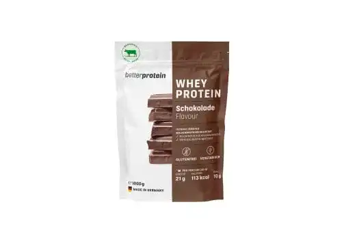 Schoko-Proteinpulver BetterProtein Whey Protein Milch Schokolade