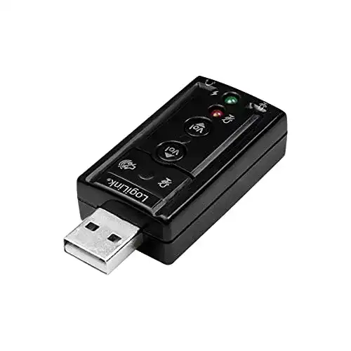 USB-Stick-Soundkarte LogiLink UA0078, USB Soundkarte