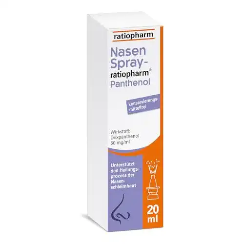 Nasenspray Ratiopharm – Panthenol, 20 ml