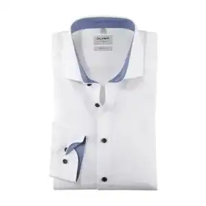 Olymp-Hemd OLYMP Herren Oberhemd Langarm Level Five,Uni