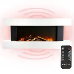 Elektro-Wandkamin Klarstein Studio Light & Fire LED-Flammen
