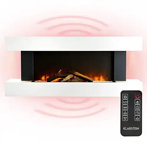 Elektro-Wandkamin Klarstein Studio Light & Fire LED-Flammen