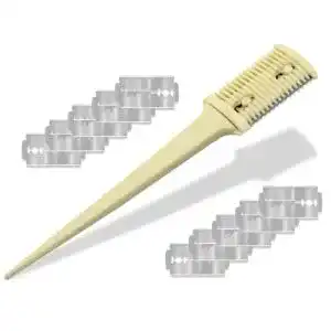 Effiliermesser InstrumenteNrw Effilierer mit 10 Ersatzklingen