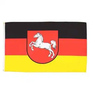Niedersachsen-Flagge AZ FLAG Flagge Niedersachsen 90x60cm