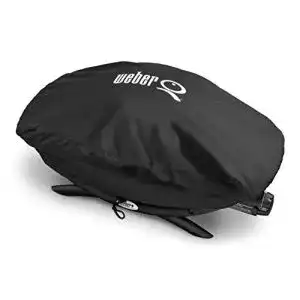 Grillabdeckung Weber 7117 Premium für Q100/1000 Serie, schwarz
