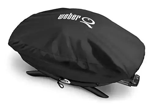 Grillabdeckung Weber 7117 Premium für Q100/1000 Serie, schwarz