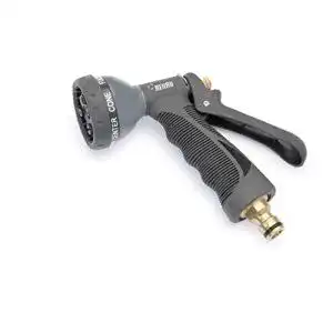 Gartenbrause (Metall) REHAU 6 Wasserstrahlformen, Lamellengriff