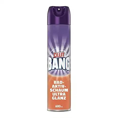 Badreiniger Cillit Bang Aktivschaum Seifenreste & Glanz 600 ml